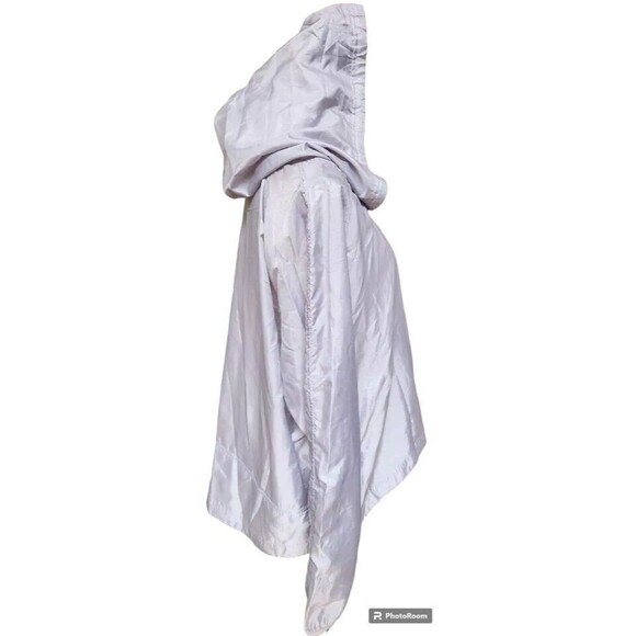 Champion Hoodie Full Zip Size Large Very Light Weight Silver - Picture 3 of 9